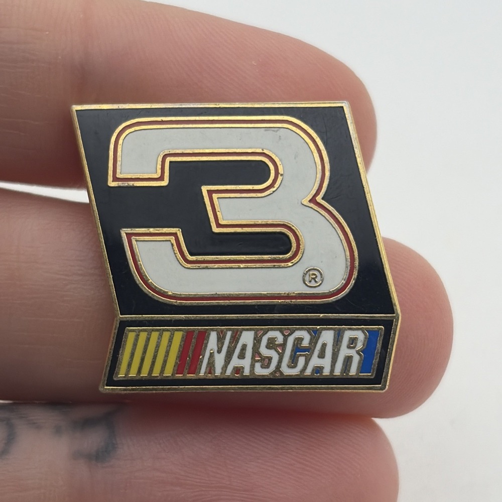 Dale Earnhardt NASCAR #3 Racing Driver Lapel Hat Pin